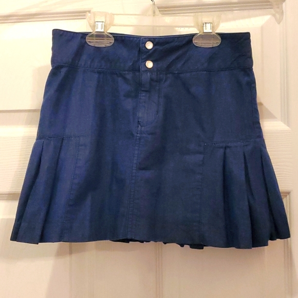 Tommy Hilfiger Other - Tommy Hilfiger Girl's 8 Pleated Denim Skirt